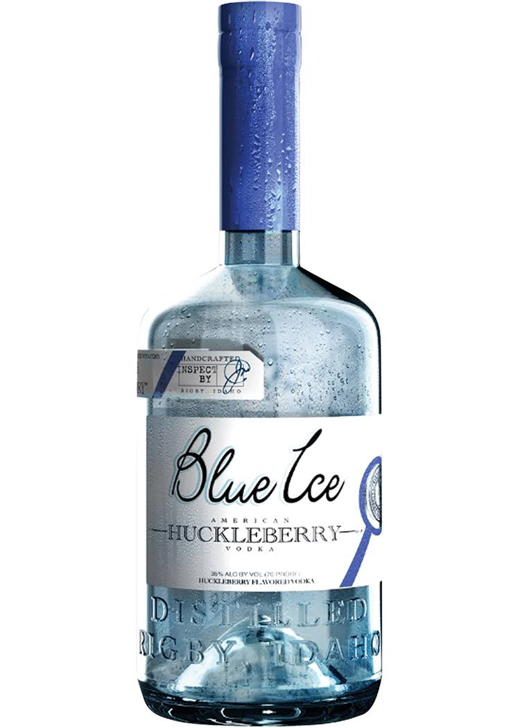 Blue Ice Huckleberry Vodka 50ml