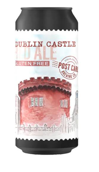 Post Card Brewing- Dublin Castle Red Ale Gluten Free 4.8% ABV 440ml Can