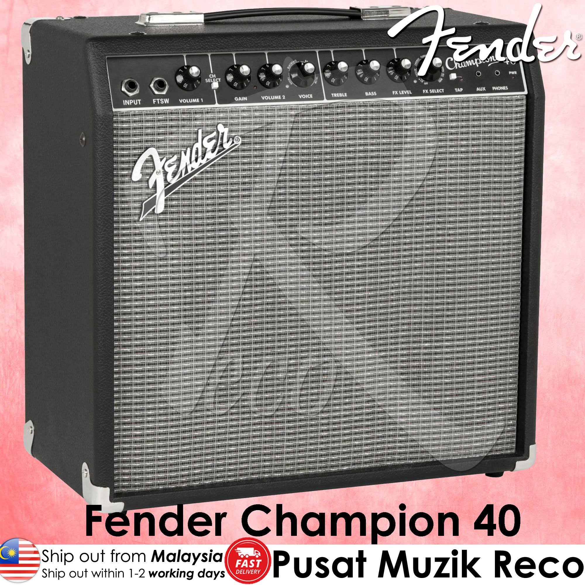 Fender Champion 40 Guitar Combo Amplifier - 40W