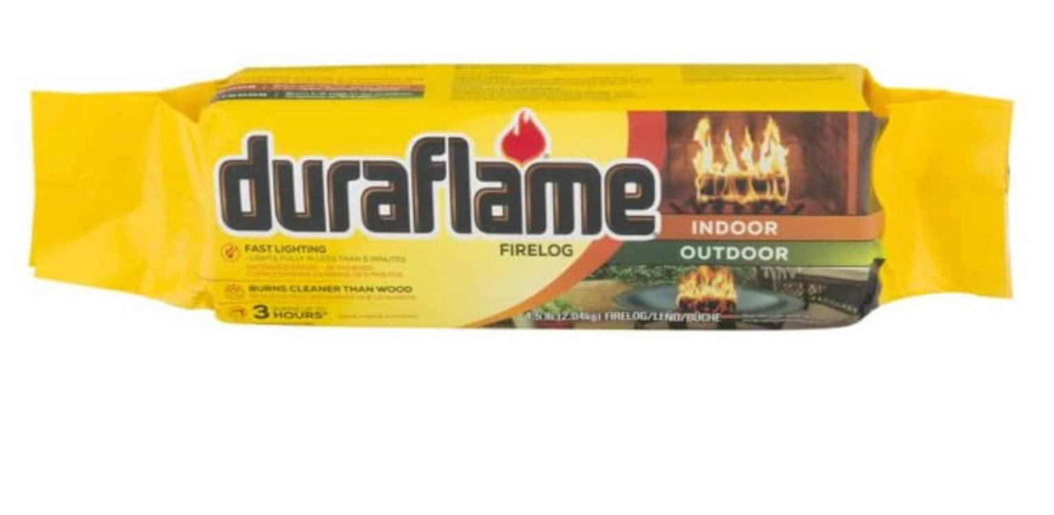 Duraflame 3-Hour Fire Log, 4.5-Lb.