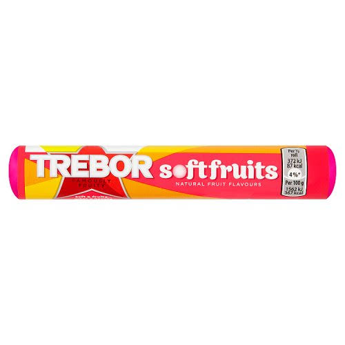 Trebor Soft Fruits Roll Delivered to Australia