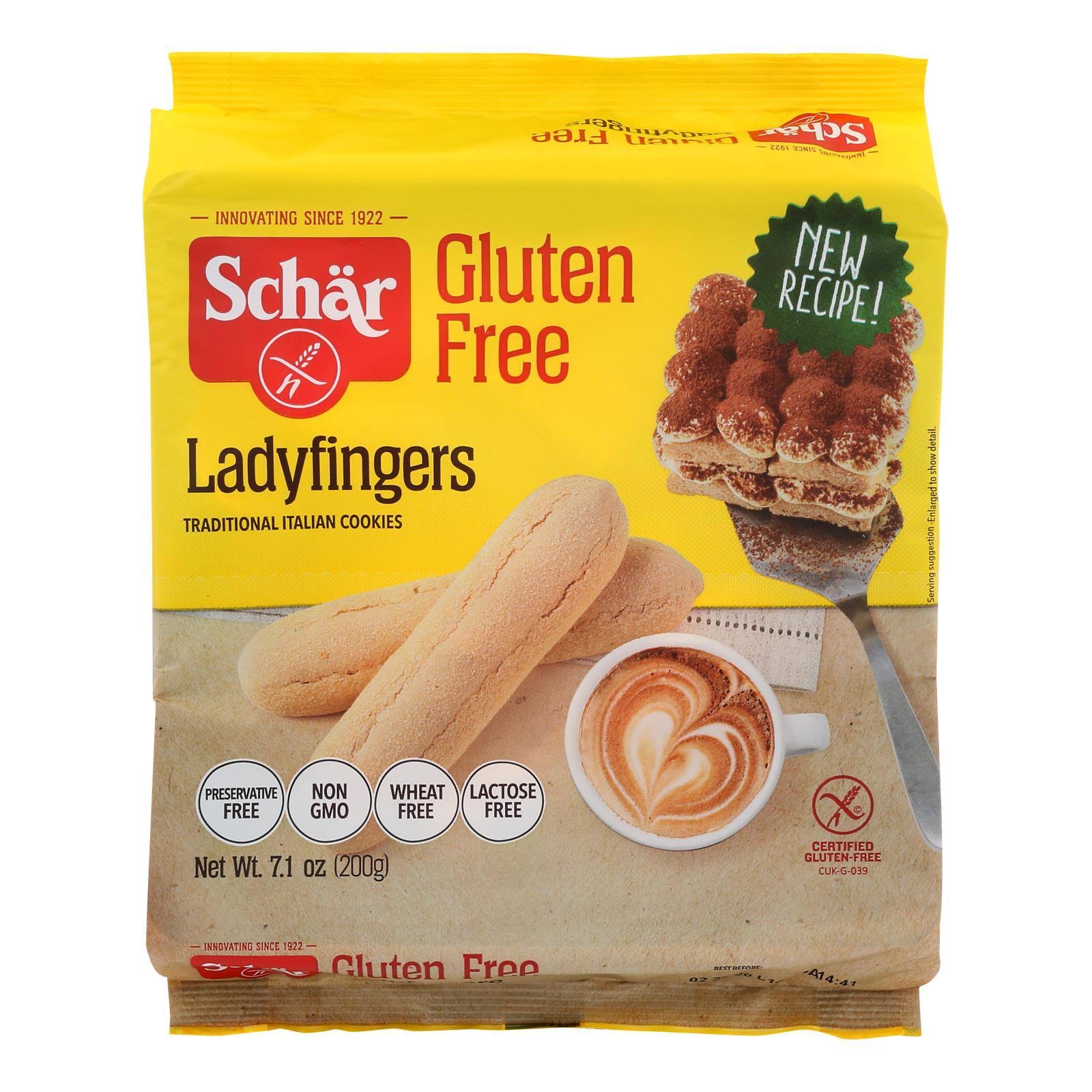 Schar - Cookies Ladyfingers Gluten Free - Case Of 6 - 7.1 Oz