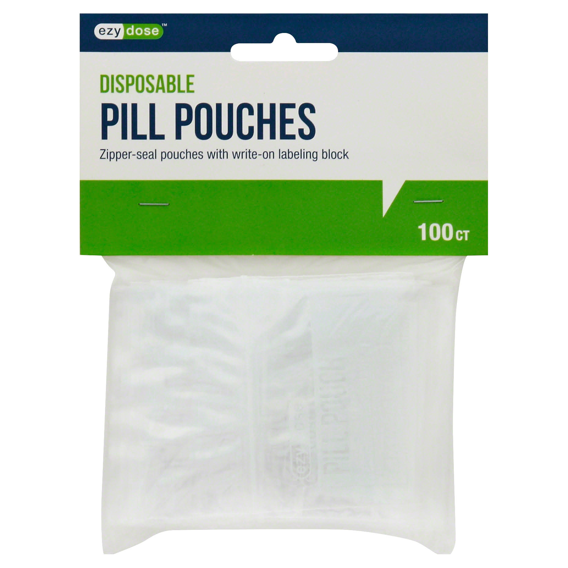 Ezy Dose Disposable Pill Pouches - 100 Count