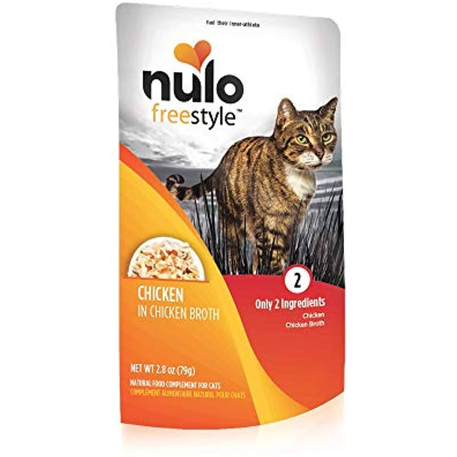Nulo, Freestyle Chicken in Broth Cat Food Pouch, 2.8 oz