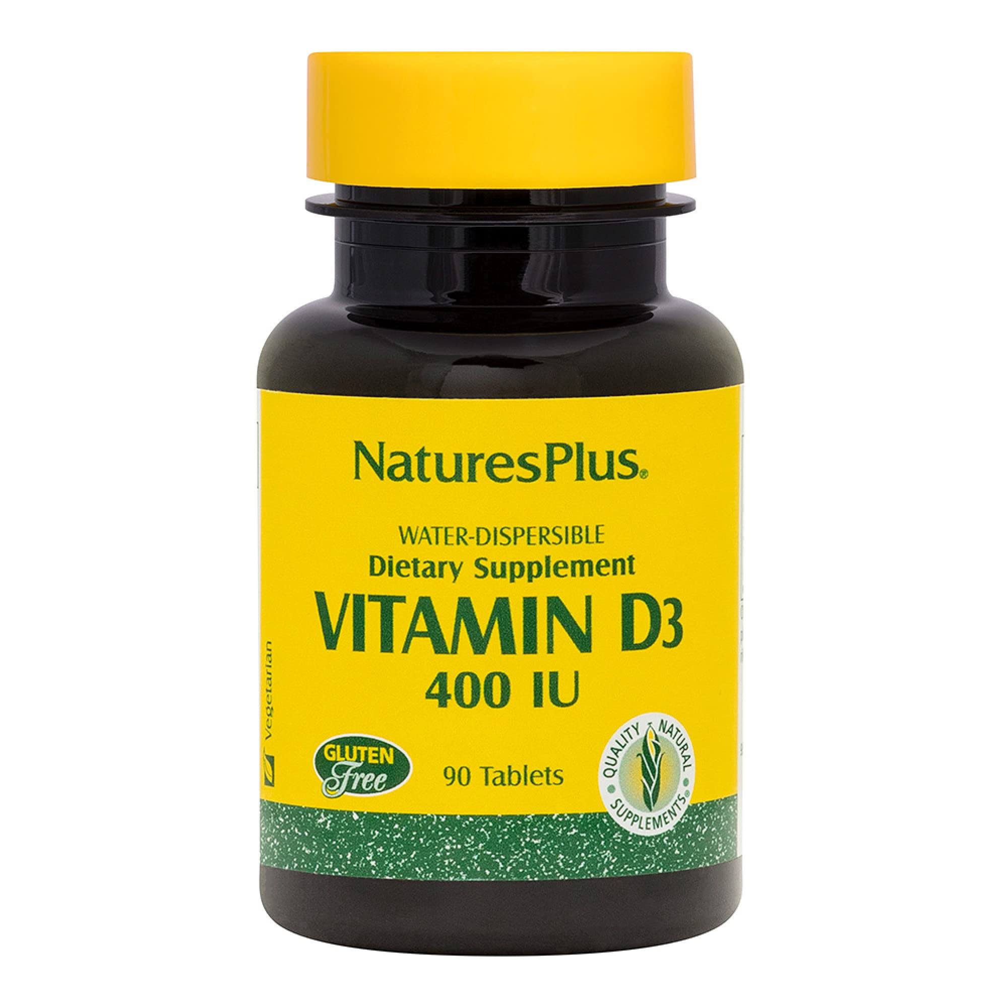 Nature's Plus Vitamin D 400 IU - 90 Tablets