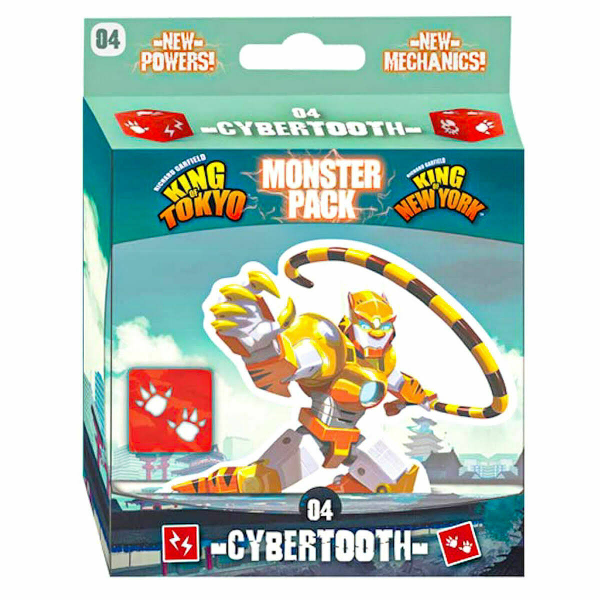 King of Tokyo and New York Cybertooth Monster Pack