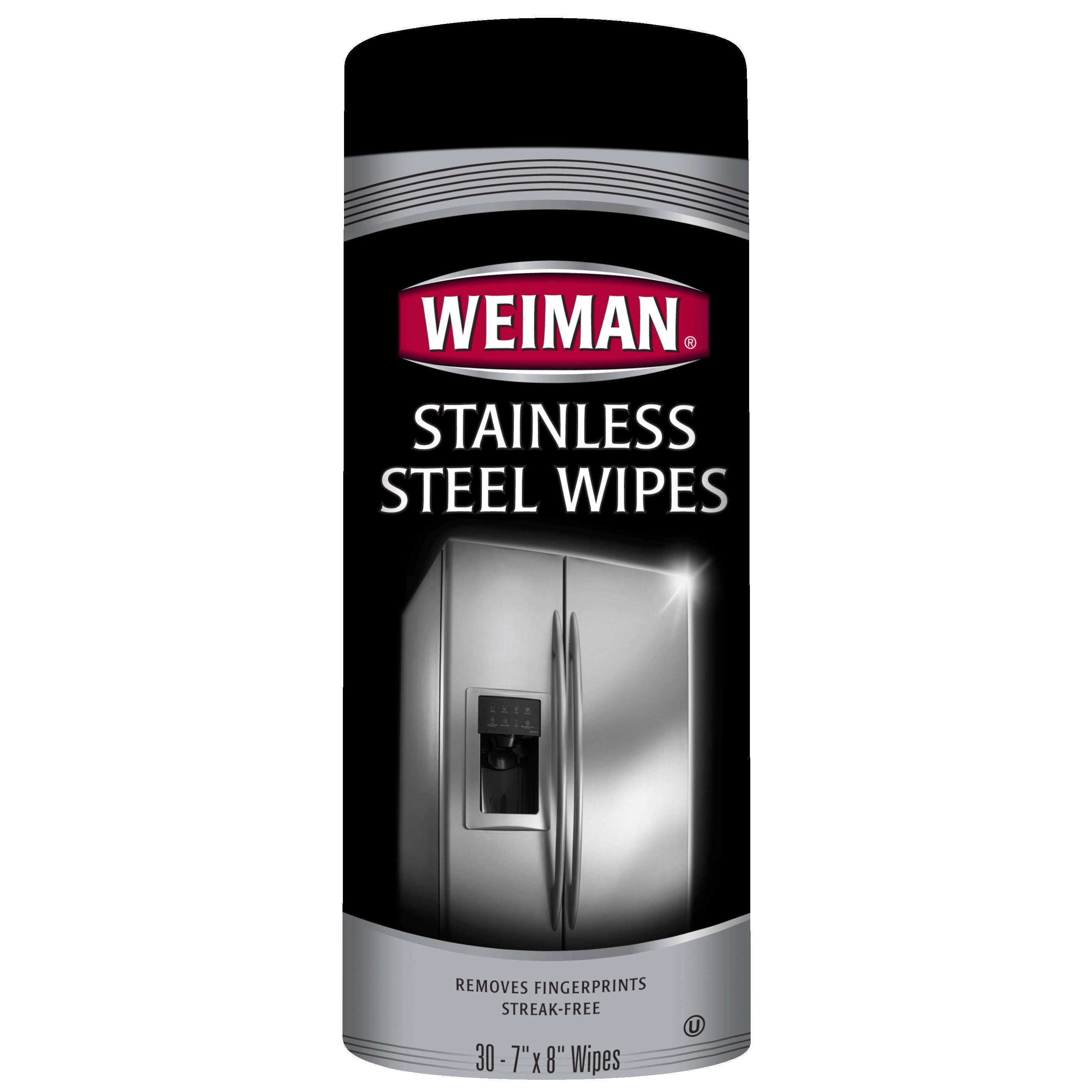 Weiman Stainless Steel Wipes - 30 Pack