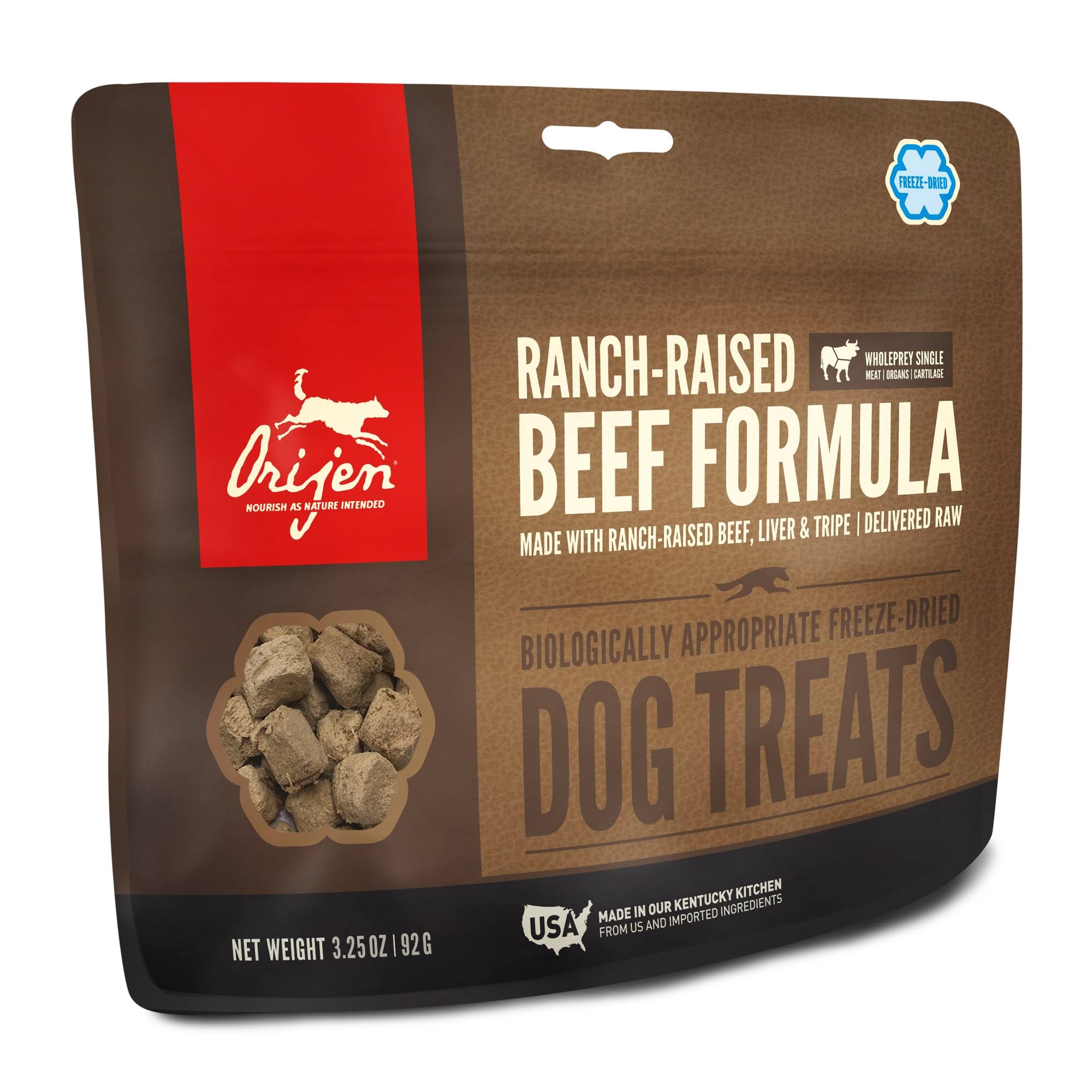 Orijen Angus Beef Freeze Dried Dog Treats (3.25 oz)