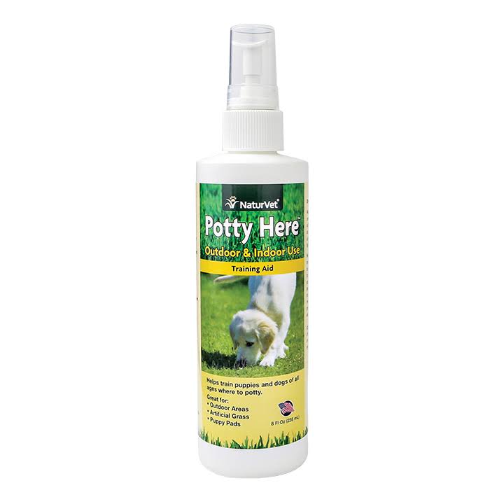 Naturvet Dogs Potty Here Training Aid Spray - 8oz