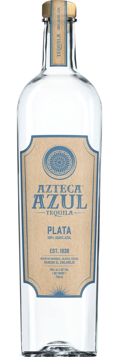 Azteca Azul Plata Tequila - 750 ml