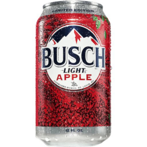 Busch Light Beer, Apple - 12 fl oz