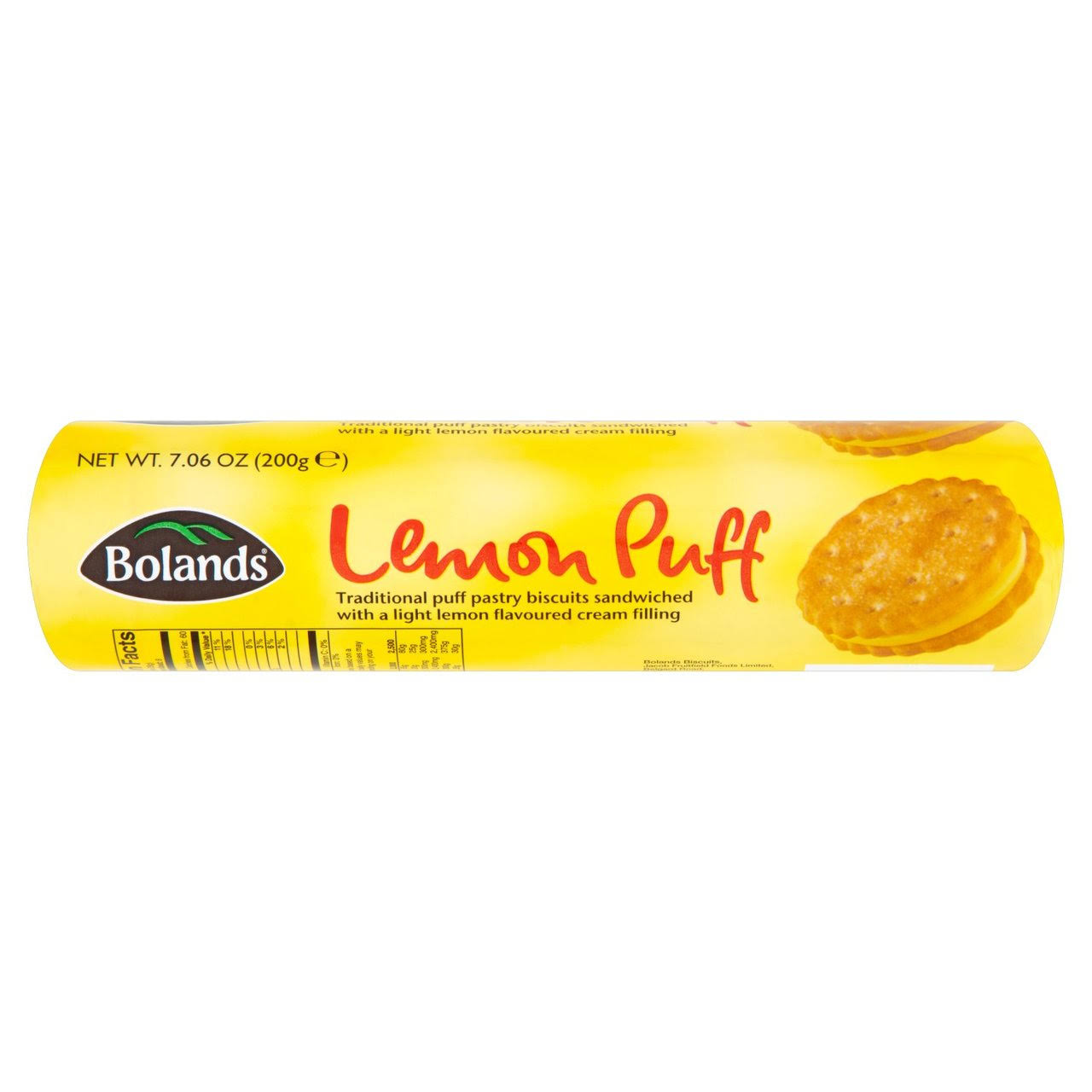 Bolands Lemon Puff Biscuits - 200g