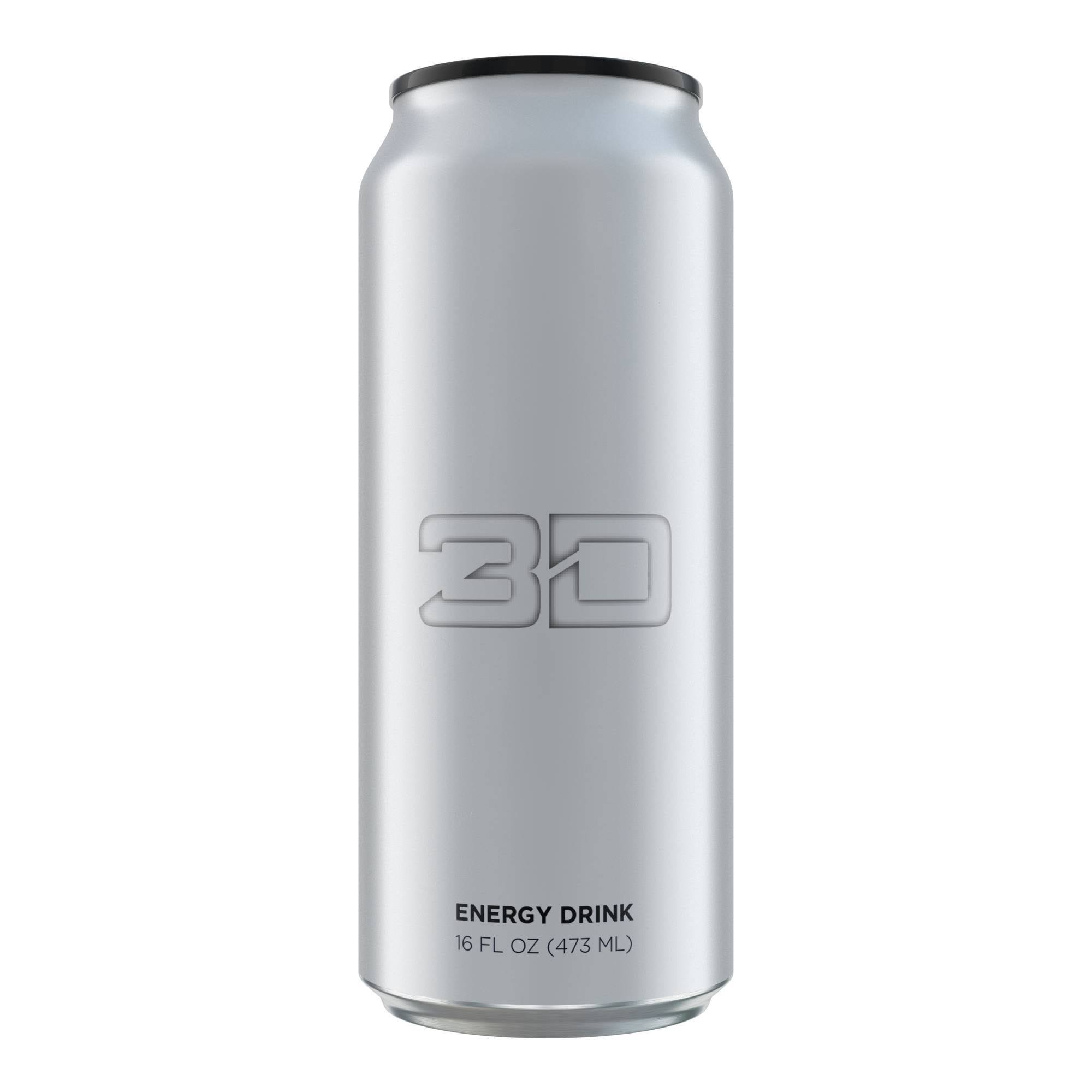 3D Energy Drink, Strawberry Lemonade - 16 fl oz