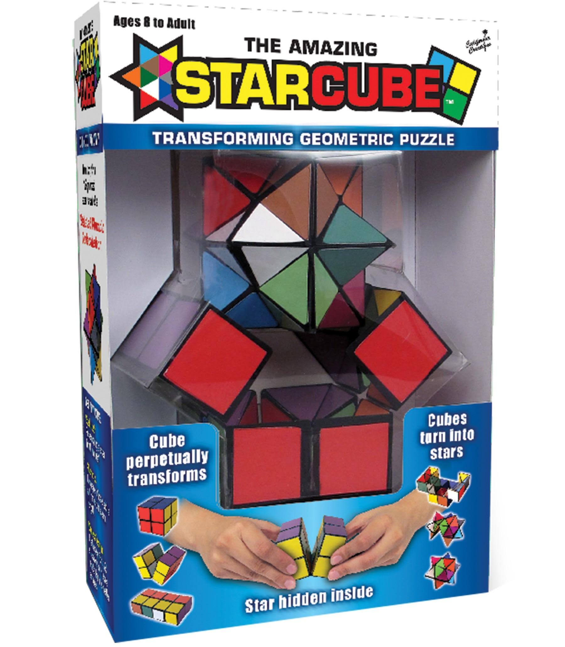The Amazing Starcube Transforming Geometric Puzzle