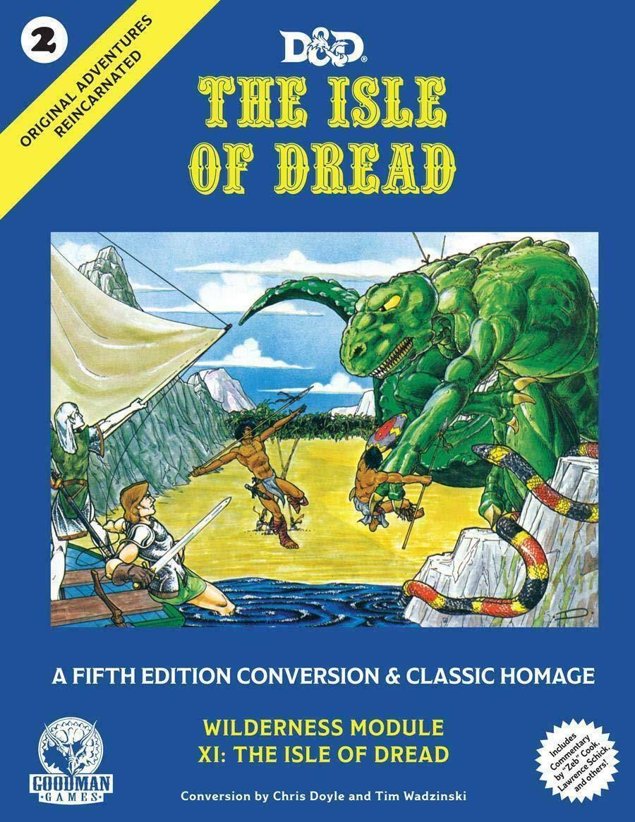 Original Adventures Reincarnated #2: The Isle of Dread - Goodman Games