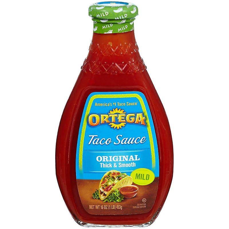 Ortega Original Thick & Smooth Taco Sauce - Mild, 453g