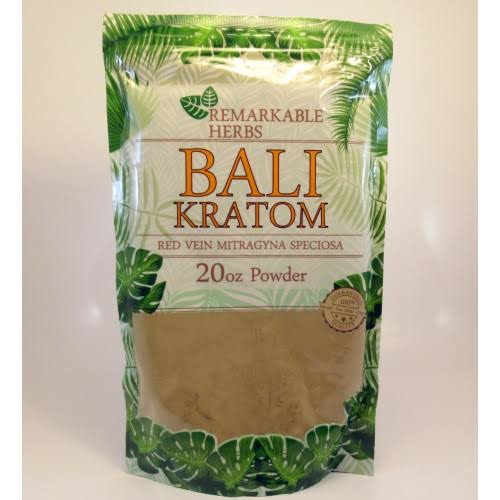 Remarkable Herbs 100% All Natural Bali (Red Vein) Powder (20oz)