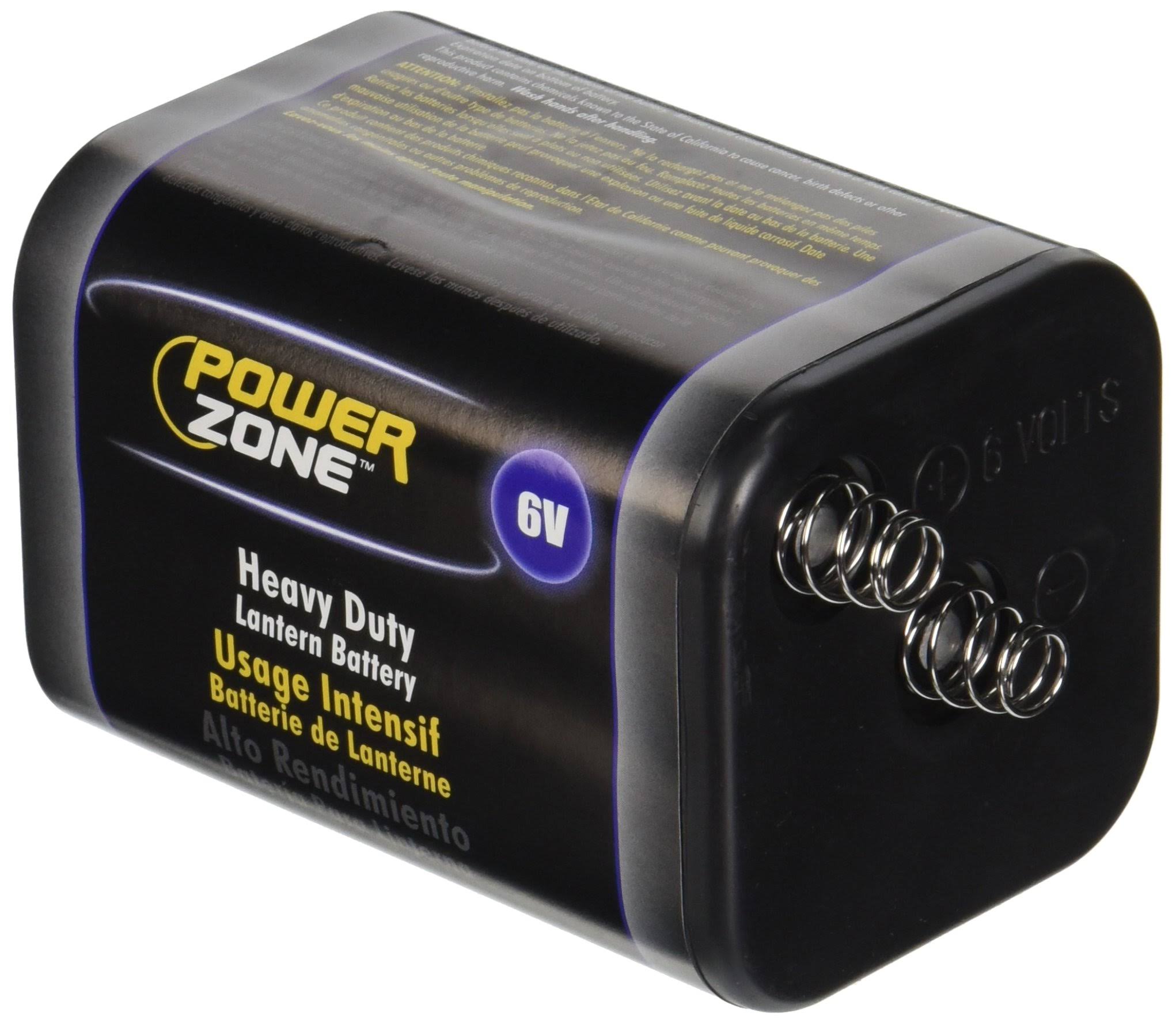Power Zone 4R25 Heavy Duty Lantern Battery - 6v