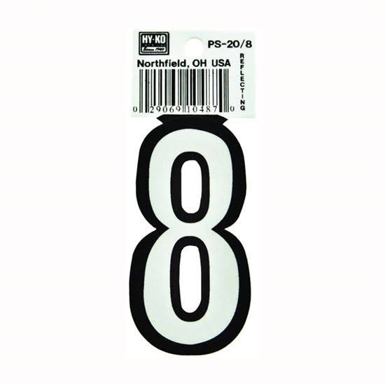 Hy-ko Products House Number - #8, 3-1/4"