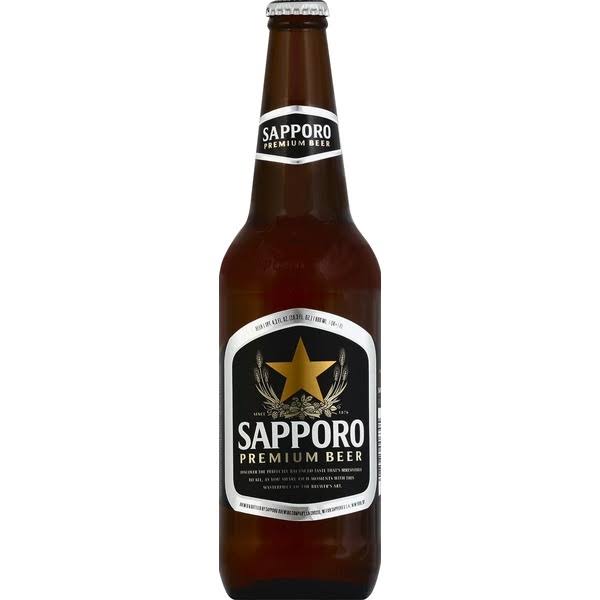Sapporo Premium Beer - 20.3oz