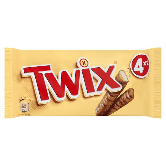 Twix Chocolate Bars - 4 x 40g