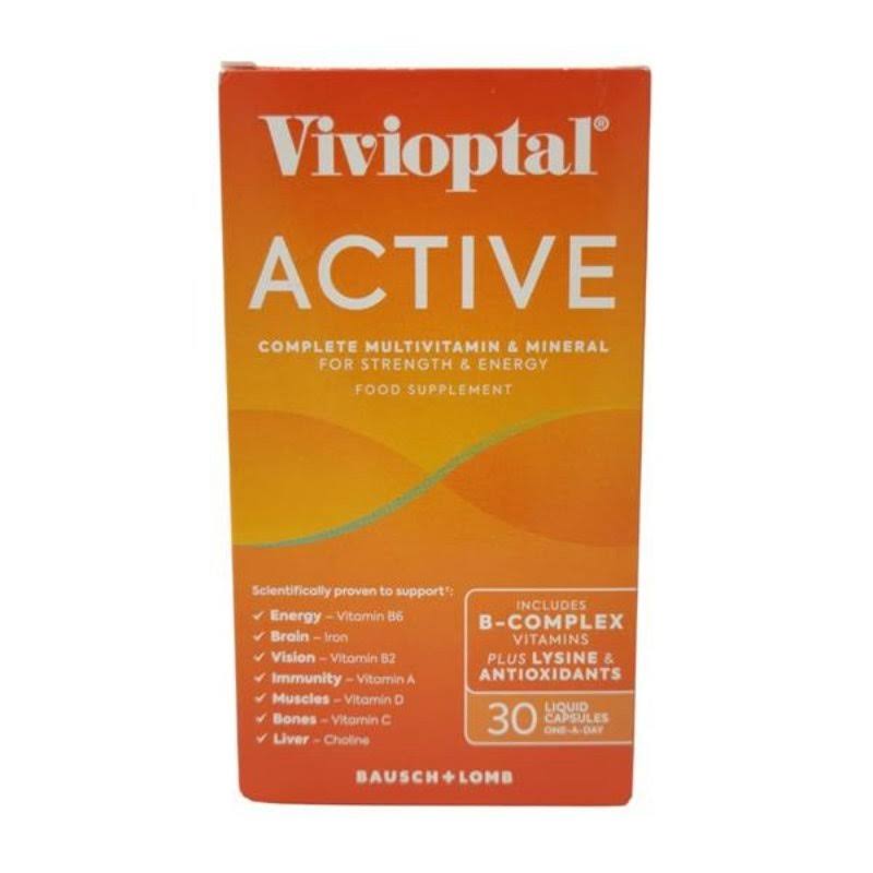 Vivioptal Food Supplement 30 Capsules