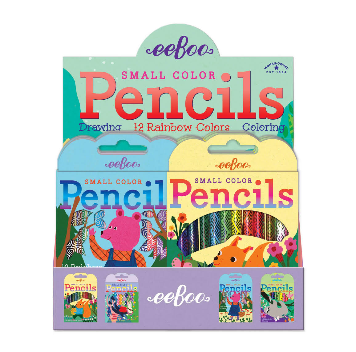 Small Color Pencils / eeBoo Bear