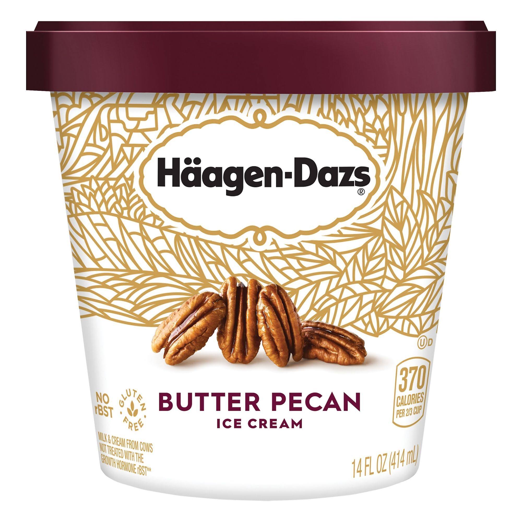 Häagen-Dazs Butter Pecan Ice Cream - 14oz