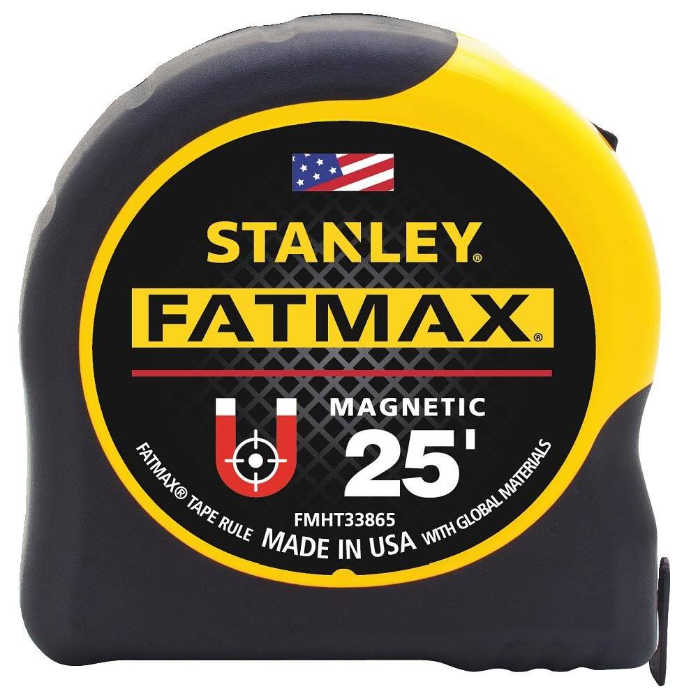 Stanley Fatmax Magnetic Tape Measure - 25'
