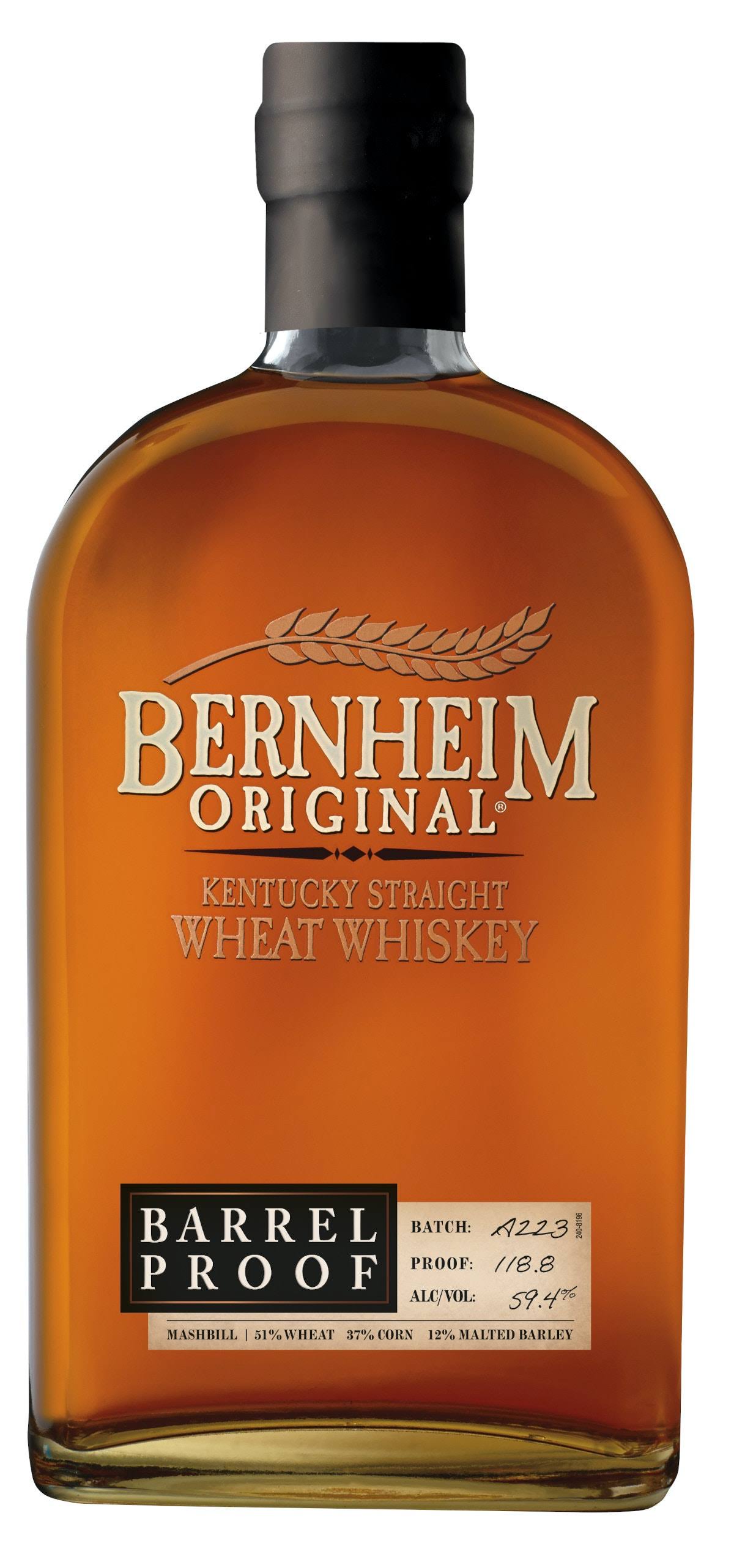 Bernheim Barrel Proof Straight Wheat Whiskey / 750 ml