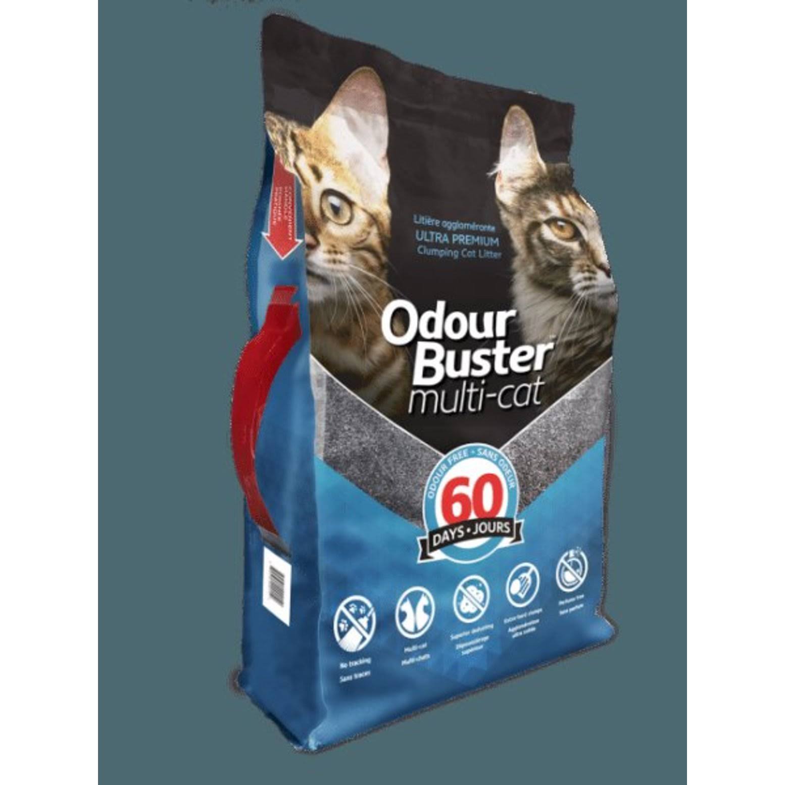 Odour Buster Multi-Cat Litter 12Kg