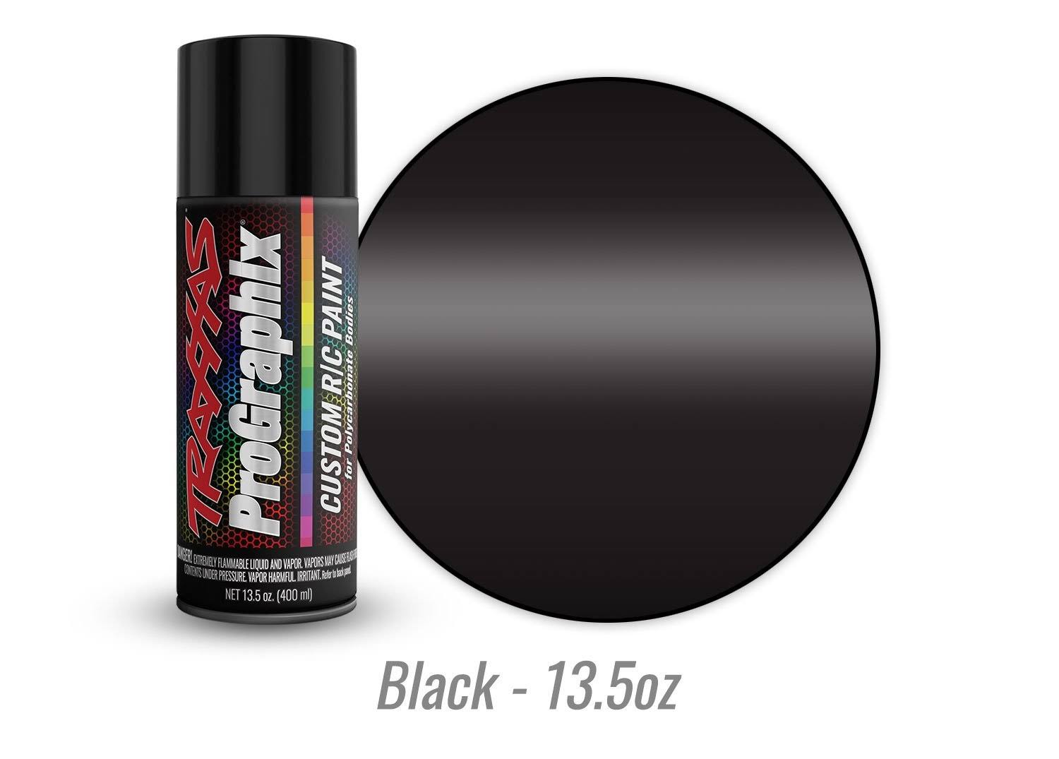 Traxxas 5055x RC Body Paint, Black (13.5oz) ProGraphix