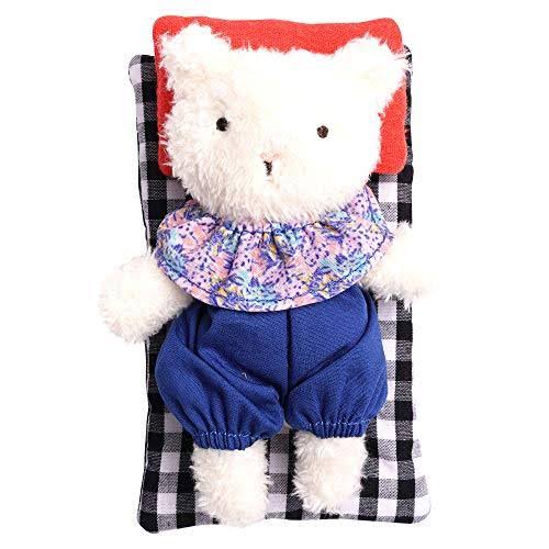 Manhattan Toy Little Nook Lily Cat Stuffed Animal with Removable Cloth