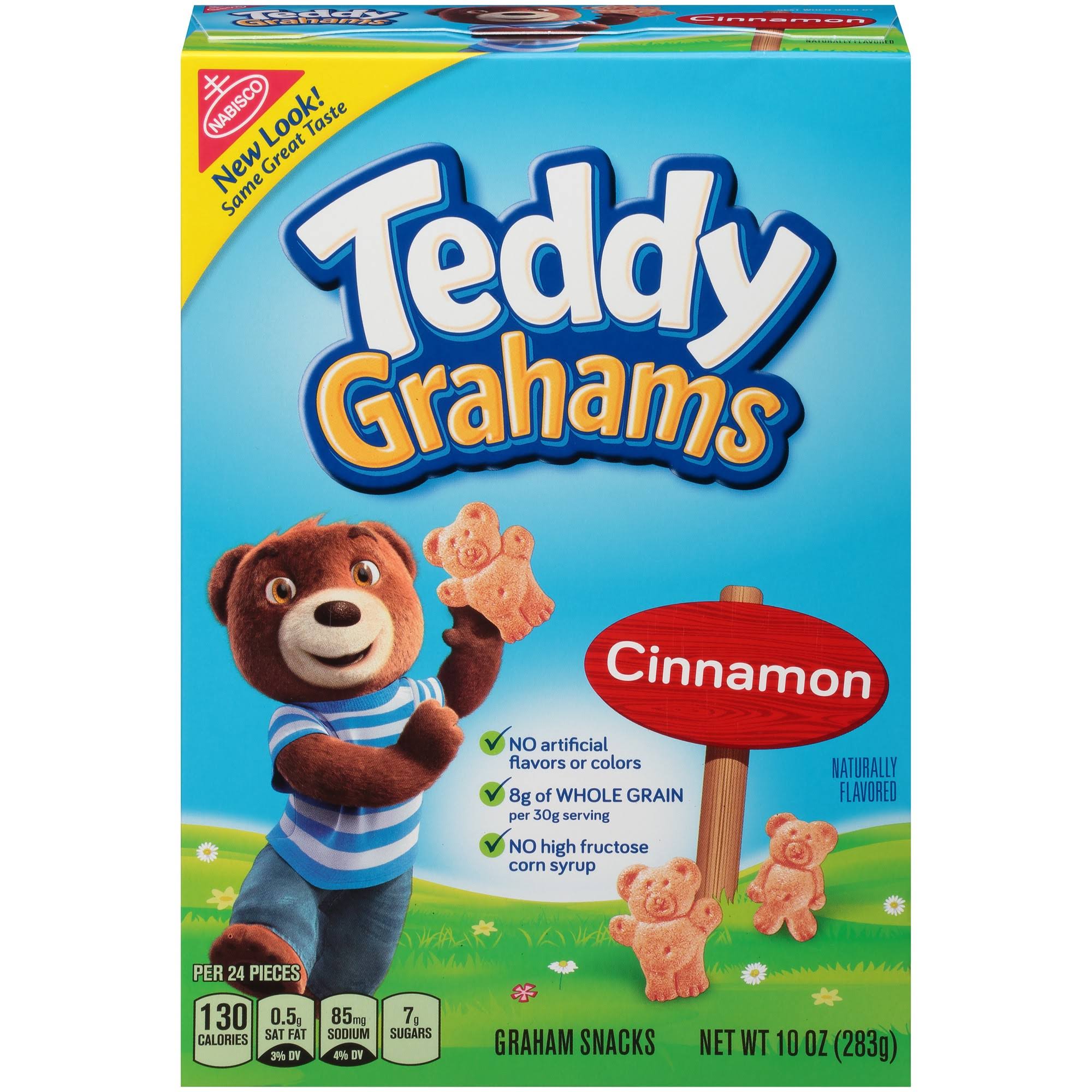 Teddy Grahams Snacks - Cinnamon, 283g