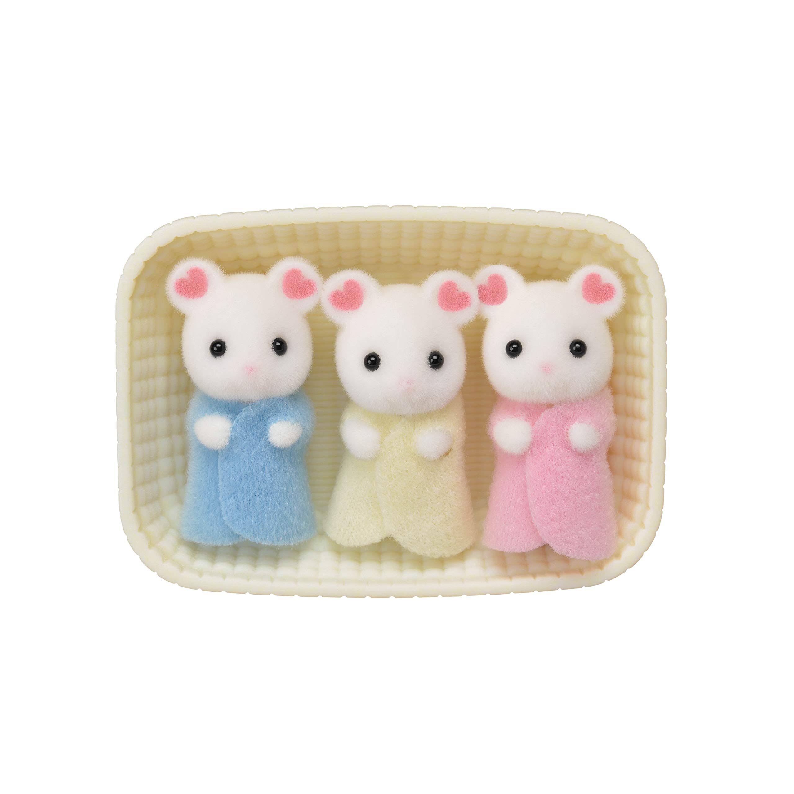 Calico Critters - CC1806 | Marshmallow Mouse Triplets