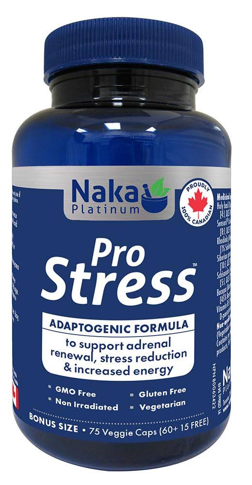 NAKA Platinum Pro Stress (75 veg caps)