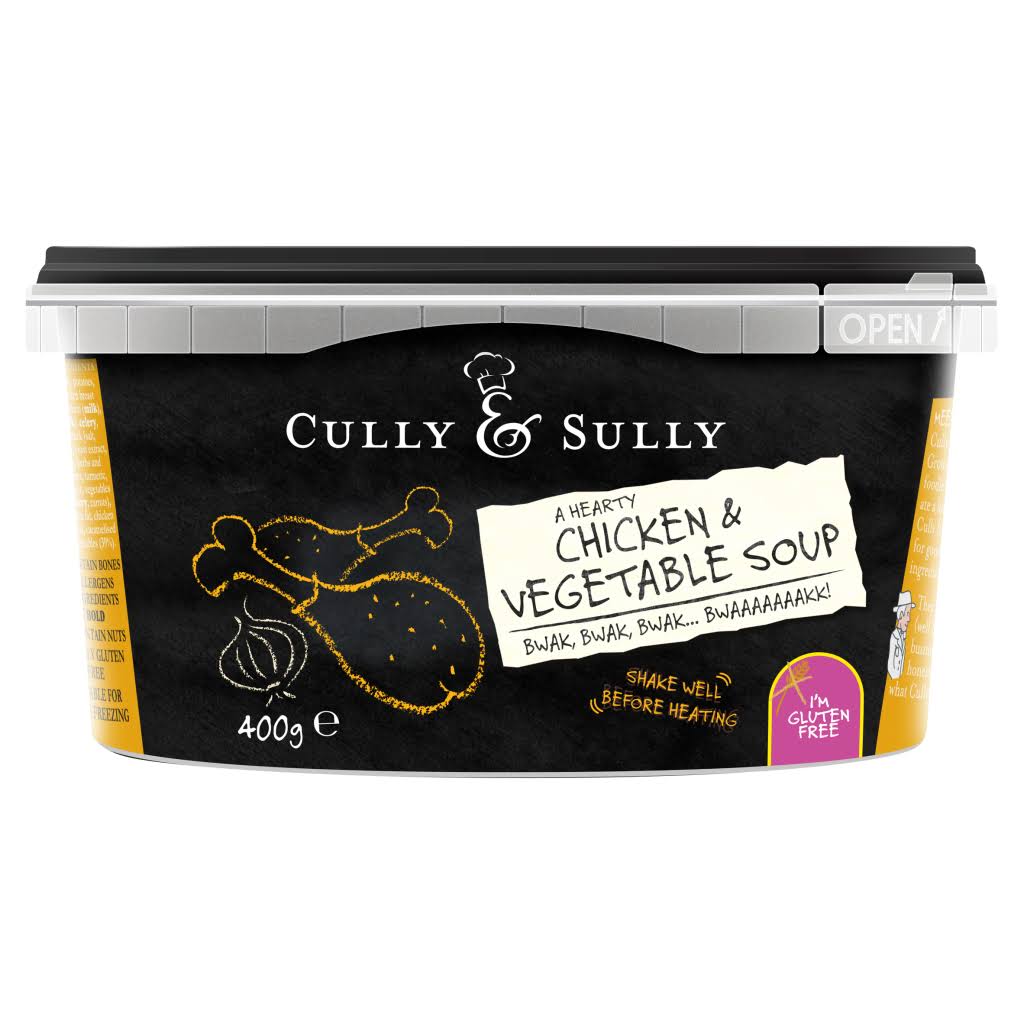 Cully And Sully Soup - Chicken and Vegetable, 400g