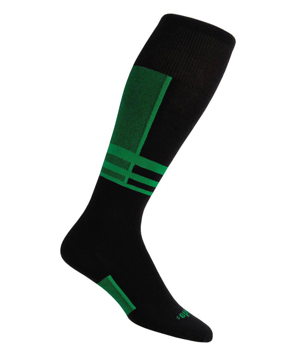 Black Socks by Thorlos - Black & Mogul Mint Ski Socks - Unisex