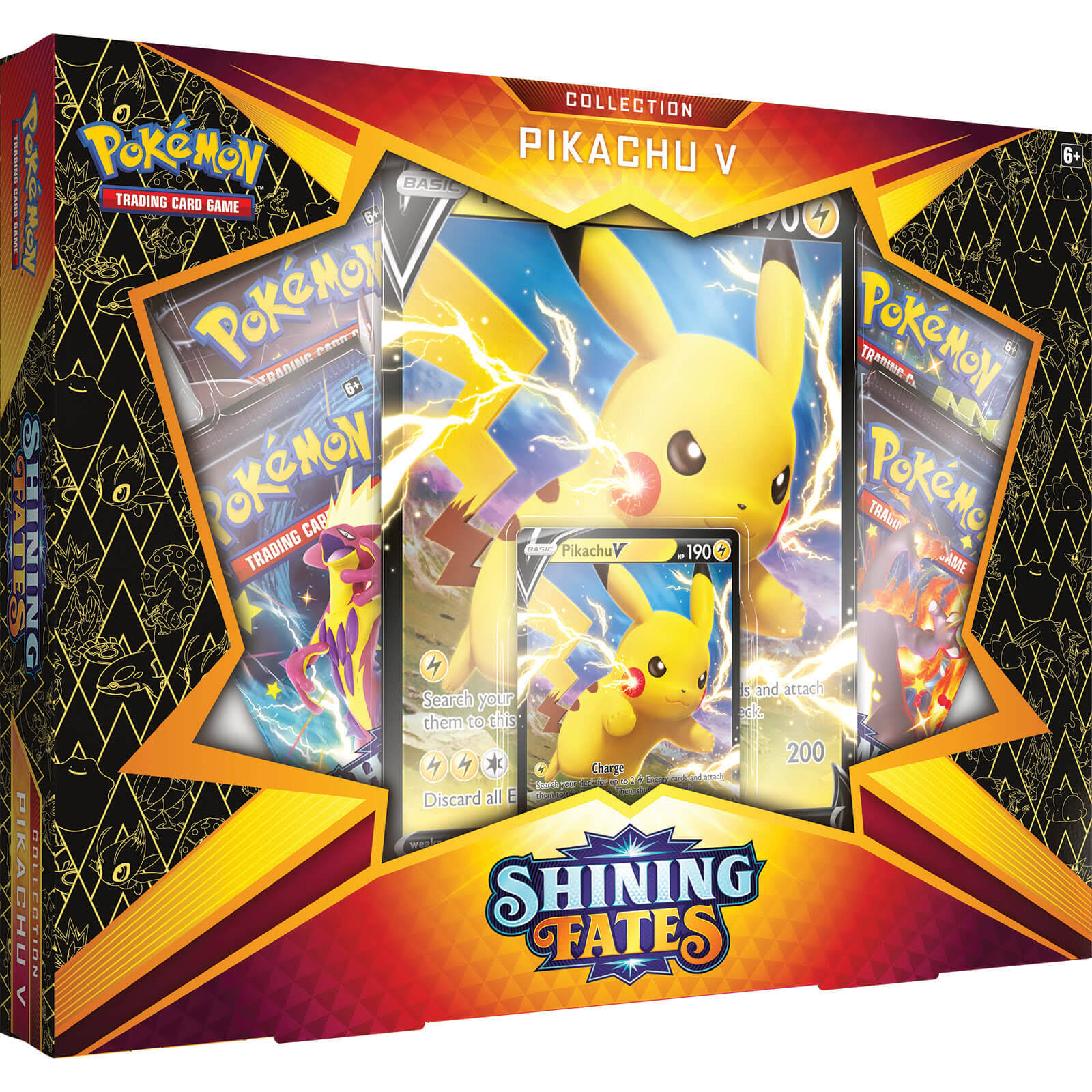 Pokemon TCG: Shining Fates Pikachu V Box