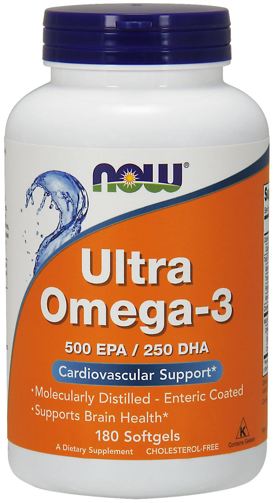 Now Foods Ultra Omega-3 - 180 Softgels