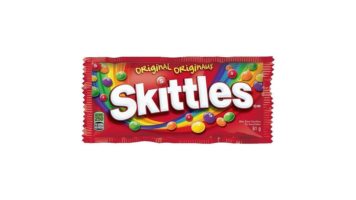 Skittles Original Bite Size Candies - 61g