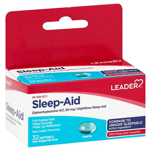 Leader Sleep-Aid (32 Softgels)