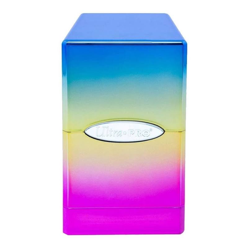 Ultra Pro - Deck Box - Satin Tower - Hi-Gloss Rainbow