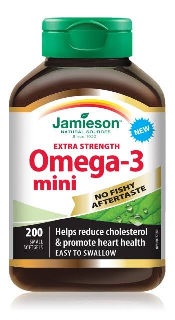 Jamieson Extra Strength Omega 3 Mini Supplement - 200ct