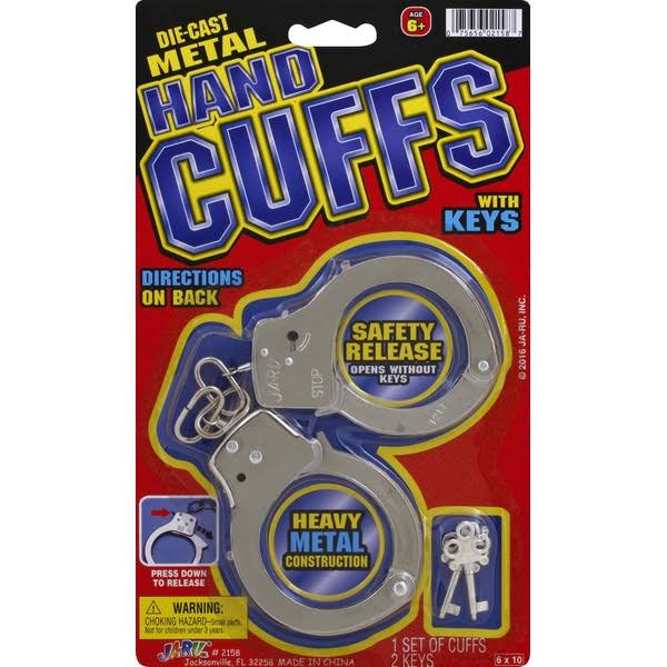Jaru Die Cast Metal Hand Cuff Toy