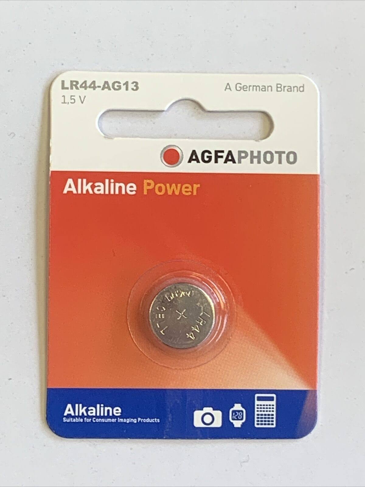 AgfaPhoto Alkaline Lr44 - 1 Pack