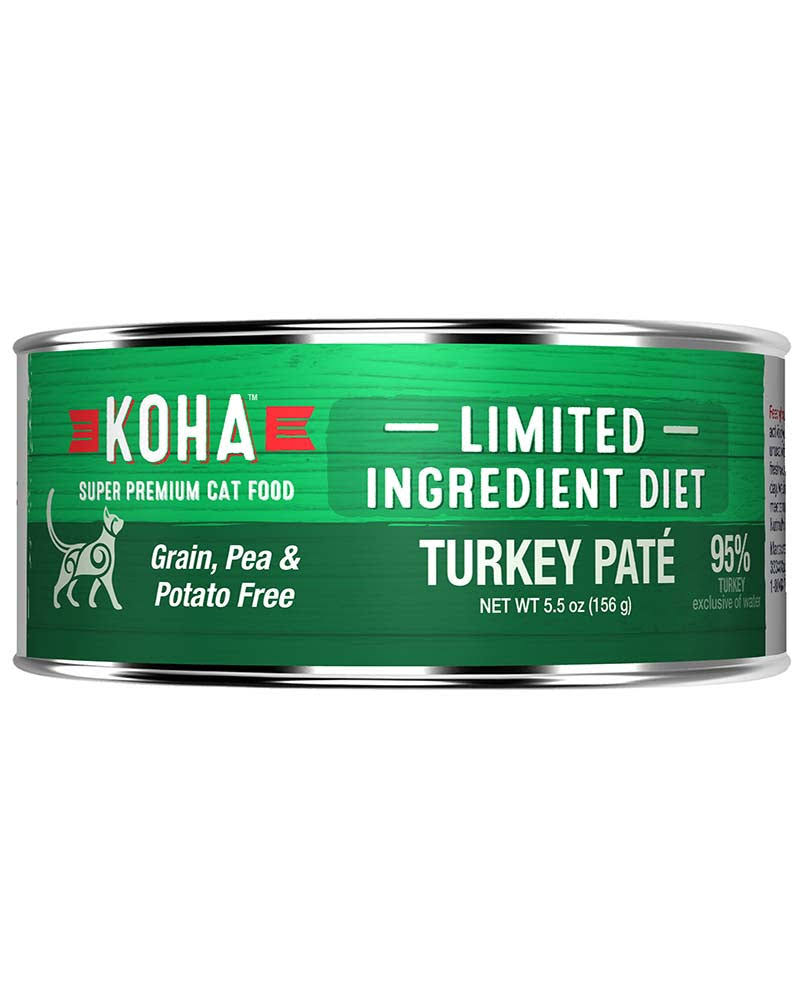 Koha Cat Wet - Limited Ingredient Turkey Pate 5.5oz
