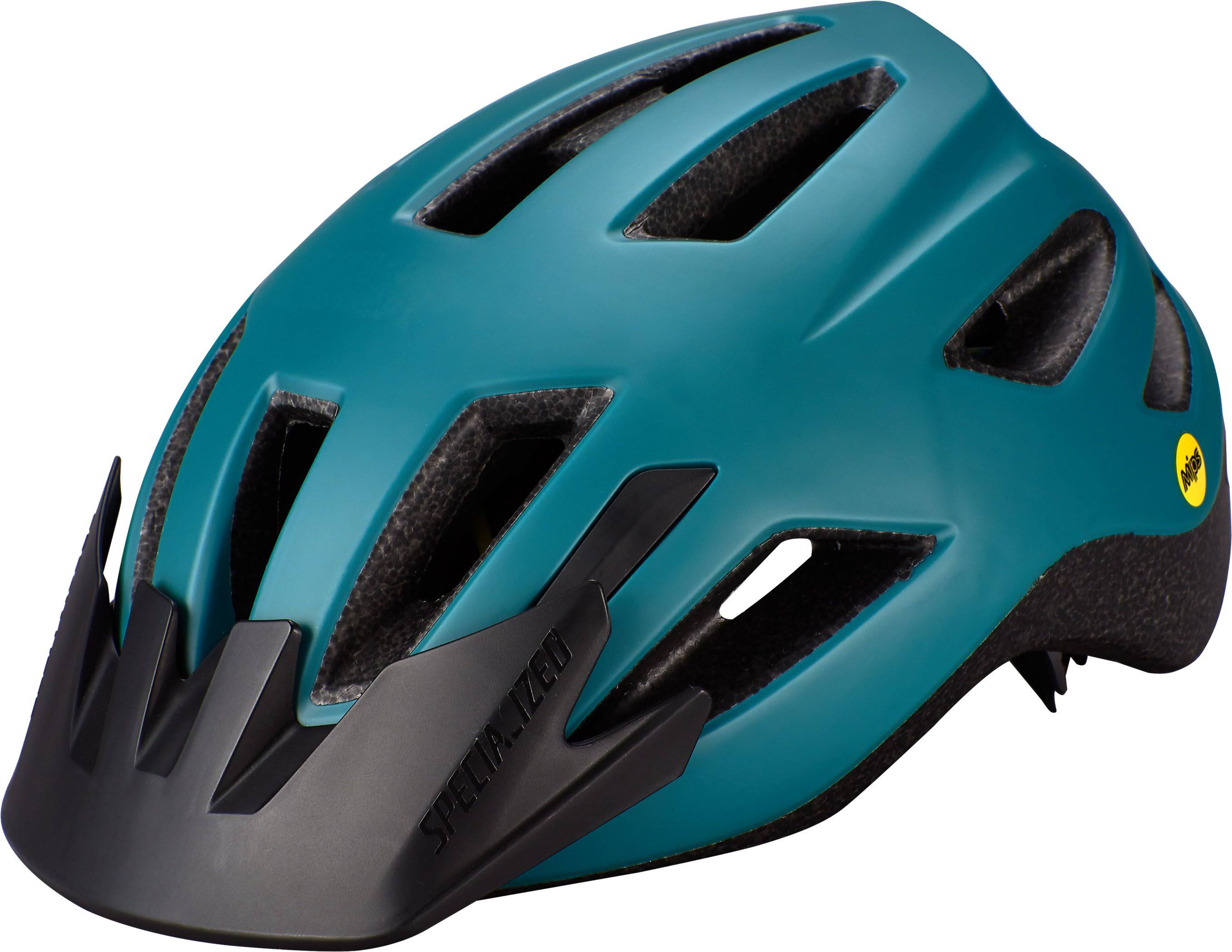 Specialized Shuffle LED ANGi Helmet - Dusty Turquoise Size Youth
