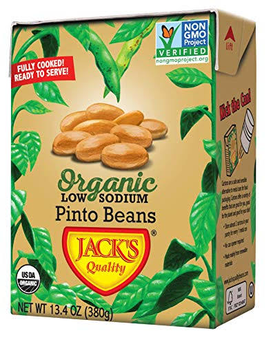 Jack's Organic Pinto Beans ?? Packed with Protein and Fiber, Heart Hea