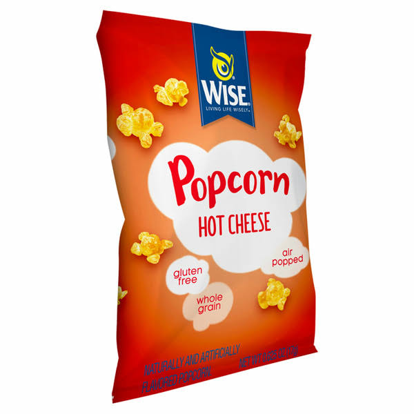 Wise Hot Cheese Popcorn, 0.625 oz